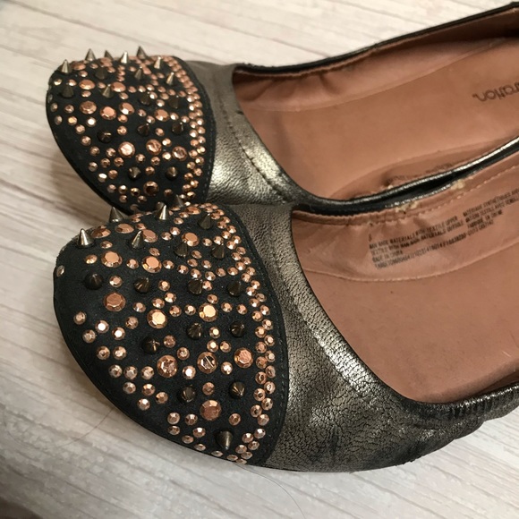 Metallic Flats Size 8 - Picture 3 of 6
